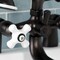 Kingston Brass Deck Mount Clawfoot Tub Faucet with Hand Shower, Oil Rubbed Bronze KS227PXORB - alternate 3